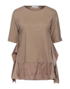 Fabiana Filippi T-shirts In Beige