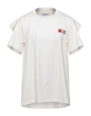 AMBUSH AMBUSH MAN T-SHIRT IVORY SIZE 2 VISCOSE,12581451ME 2