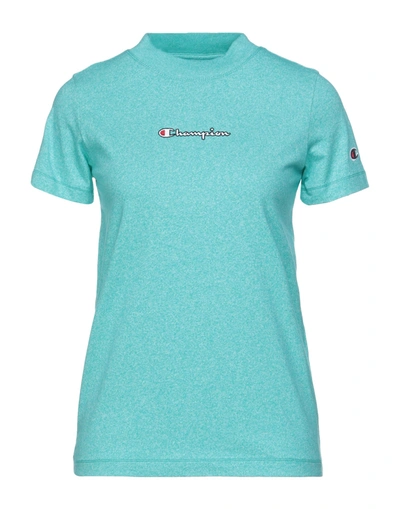 Champion T-shirts In Blue