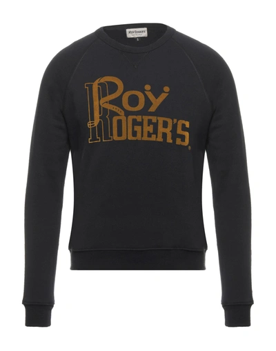 Roy Rogers Sweatshirts In Black