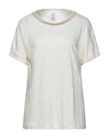 Gran Sasso T-shirts In Ivory