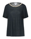 Gran Sasso T-shirts In Dark Blue
