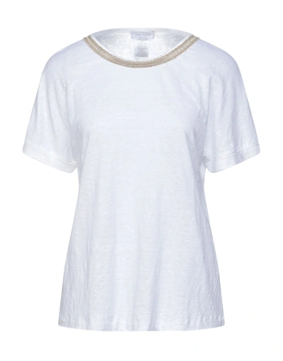 Gran Sasso T-shirts In White