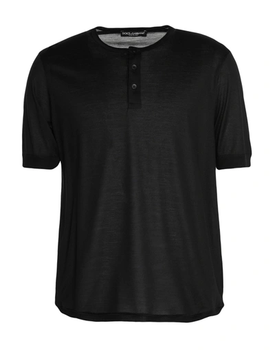 Dolce & Gabbana T-shirts In Black