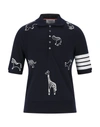 THOM BROWNE POLO SHIRTS,12588603XM 1