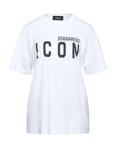 Dsquared2 T-shirts In White