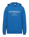 Givenchy Sweatshirts In Bright Blue