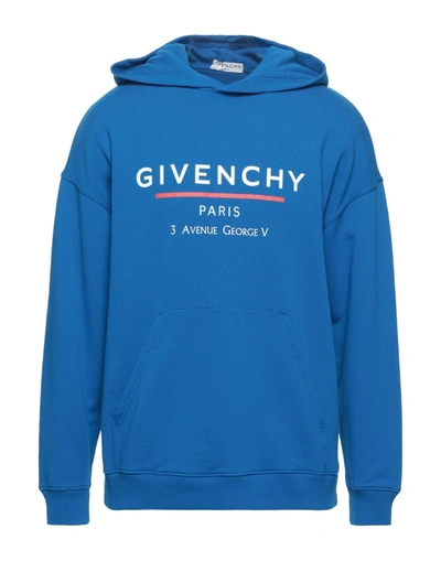 Givenchy Sweatshirts In Bright Blue
