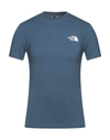 The North Face T-shirts In Blue