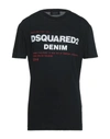Dsquared2 T-shirts In Black