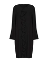 Seventy Sergio Tegon Short Dresses In Black