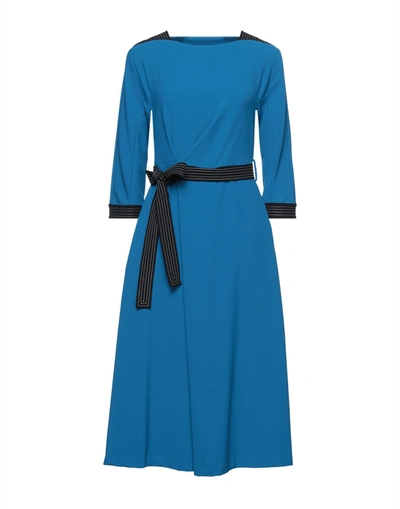 Beatrice B Beatrice.b Midi Dresses In Blue