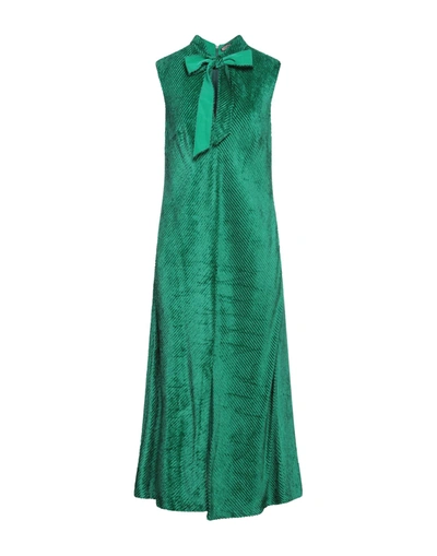 Maliparmi Midi Dresses In Green