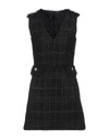 Gaelle Paris Short Dresses In Black