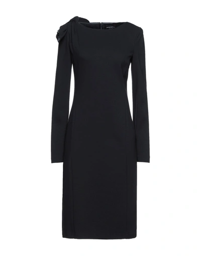 Emporio Armani Knee-length Dresses In Dark Blue