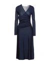 Agnona Midi Dresses In Blue