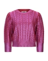 Msgm Sweaters In Fuchsia