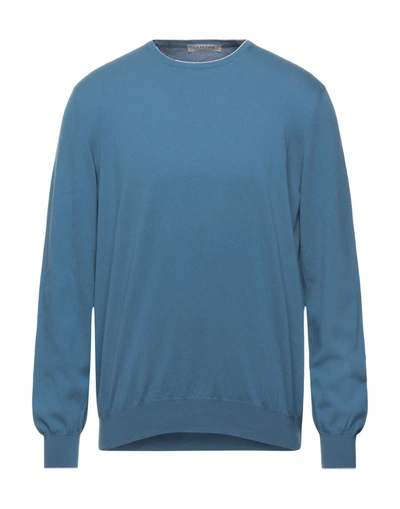 La Fileria Sweaters In Pastel Blue