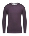 Kangra Cashmere Sweaters In Dark Purple