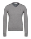 Brooksfield Sweaters In Dove Grey