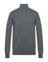 Alpha Studio Turtlenecks In Grey
