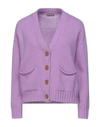 Maliparmi Cardigans In Light Purple
