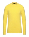 Roberto Collina Sweaters In Yellow