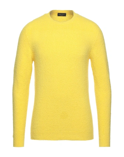 Roberto Collina Sweaters In Yellow