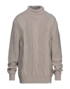 Brooksfield Turtlenecks In Sand