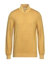 Gran Sasso Turtlenecks In Ocher