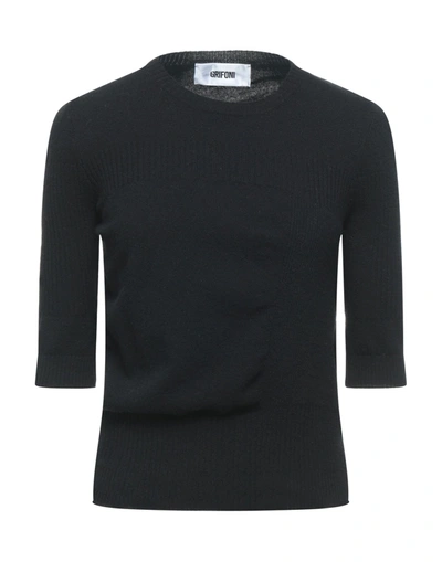 Mauro Grifoni Sweaters In Black