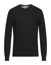 Grey Daniele Alessandrini Sweaters In Black