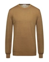Boglioli Sweaters In Camel
