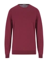 John Smedley Sweaters In Mauve