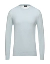 Ballantyne Sweaters In Sky Blue