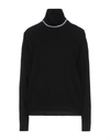 Semicouture Turtlenecks In Black