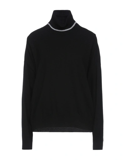 Semicouture Turtlenecks In Black