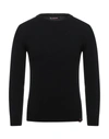 IMPERIAL IMPERIAL MAN SWEATER BLACK SIZE XXL VISCOSE, POLYESTER, POLYAMIDE,14136198KR 7
