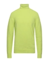 Roberto Collina Turtlenecks In Acid Green