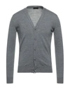 ALTEA ALTEA MAN CARDIGAN GREY SIZE XXL VIRGIN WOOL,14136144MJ 8