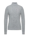 Berna Turtlenecks In Light Grey