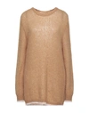 Marni Sweaters In Camel
