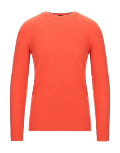 Drumohr Sweaters In Orange