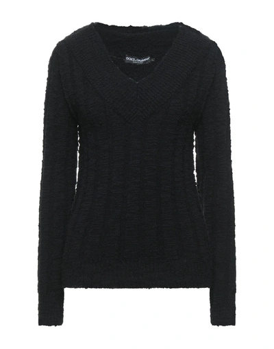 Dolce & Gabbana Sweaters In Black