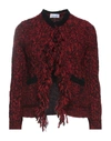 RED VALENTINO RED VALENTINO WOMAN CARDIGAN RED SIZE L ACRYLIC, ALPACA WOOL, POLYAMIDE, WOOL,14137140QQ 3