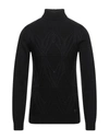 Yes Zee By Essenza Man Turtleneck Black Size L Acrylic, Wool