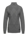 Yes Zee By Essenza Turtlenecks In Grey