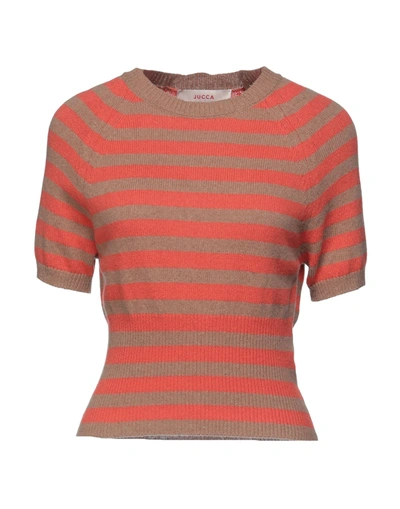 Jucca Sweaters In Orange