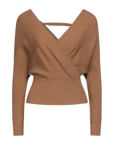 Access Fashion Sweaters In Camel