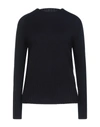 Drumohr Navy Blue Merino Wool Crewneck Sweater In Dark Blue